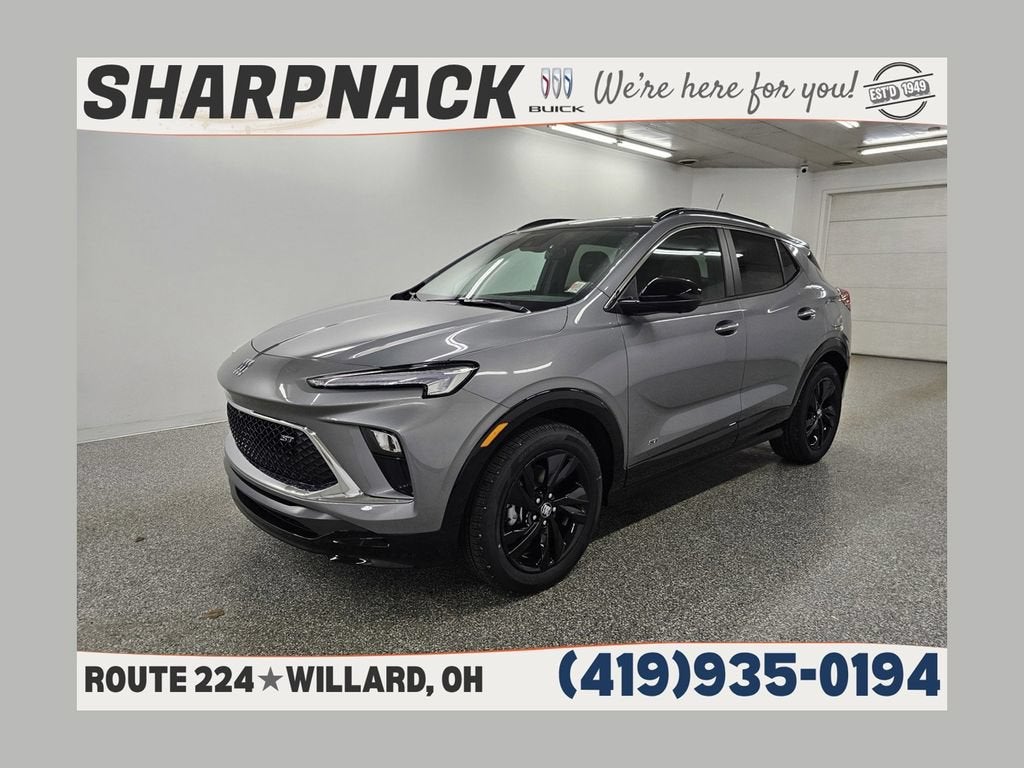 Moonstone Gray Metallic 2026 Buick Encore GX SUV / Crossover Front-Wheel Drive Automatic