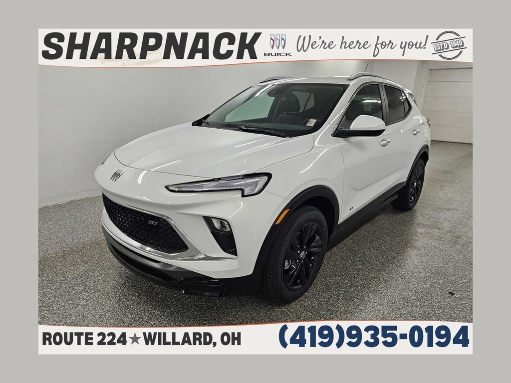 Summit White 2026 Buick Encore GX SUV / Crossover All-Wheel Drive Automatic