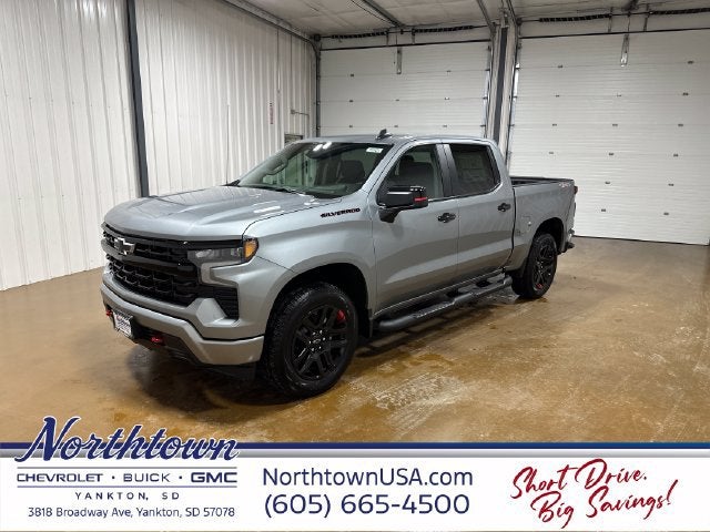 Summit White 2026 Chevrolet Silverado 1500 Pickup Truck Four-Wheel Drive Automatic