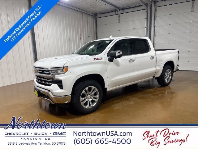 Summit White 2026 Chevrolet Silverado 1500 Pickup Truck Four-Wheel Drive Automatic