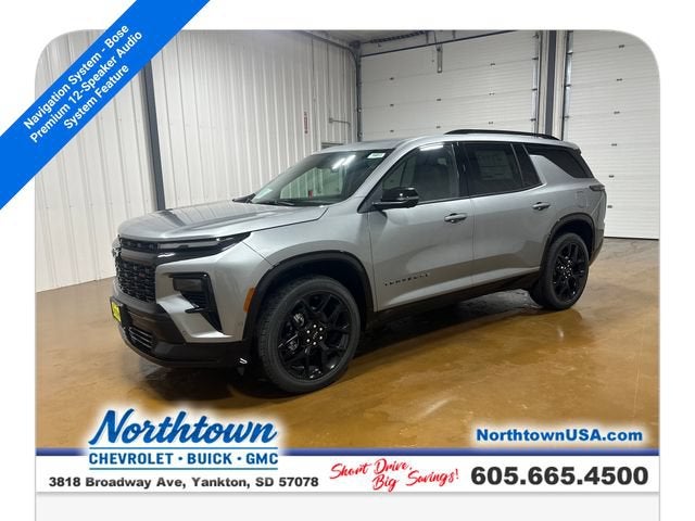 Sterling Gray Metallic 2026 Chevrolet Traverse SUV / Crossover Four-Wheel Drive Automatic