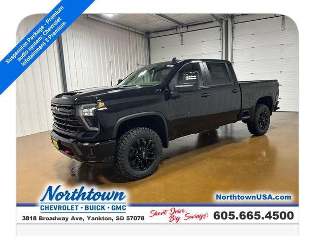 Black 2026 Chevrolet Silverado 2500HD Pickup Truck Four-Wheel Drive Automatic