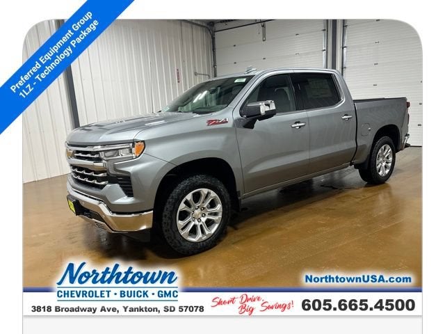 Sterling Gray Metallic 2026 Chevrolet Silverado 1500 Pickup Truck Four-Wheel Drive Automatic