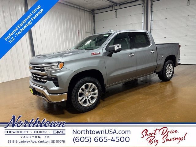 Sterling Gray Metallic 2026 Chevrolet Silverado 1500 Pickup Truck Four-Wheel Drive Automatic