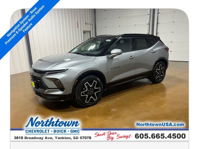 Sterling Gray Metallic 2026 Chevrolet Blazer SUV / Crossover All-Wheel Drive Automatic
