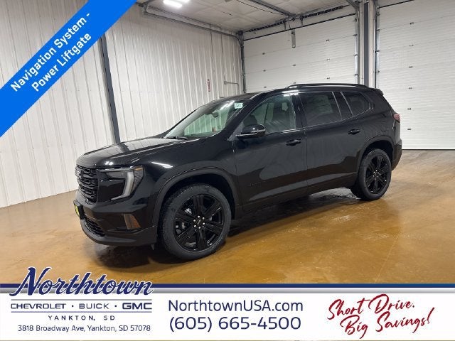 Black (Ebony Twilight Metallic) 2026 GMC Acadia SUV / Crossover Four-Wheel Drive Automatic