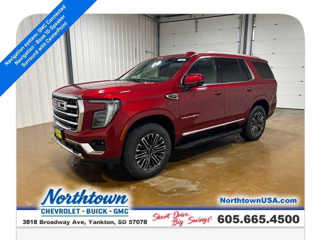 Volcanic Red Tintcoat 2026 GMC Yukon SUV / Crossover Four-Wheel Drive Automatic