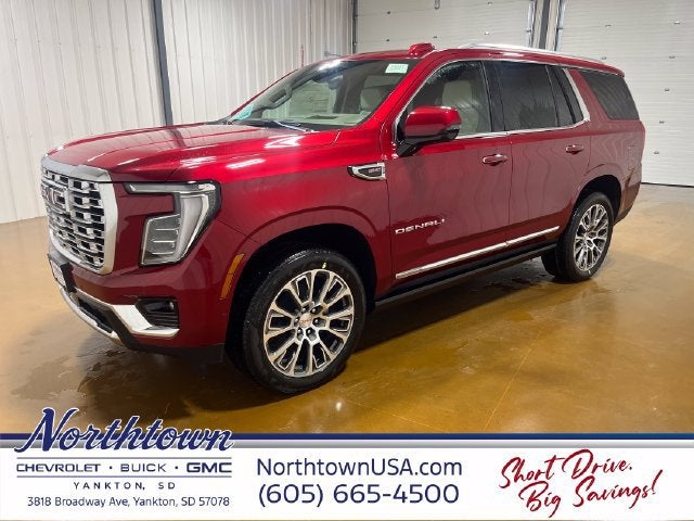 Volcanic Red Tintcoat 2027 GMC Yukon SUV / Crossover Four-Wheel Drive Automatic