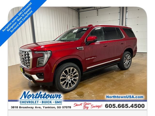 Volcanic Red Tintcoat 2026 GMC Yukon SUV / Crossover Four-Wheel Drive Automatic
