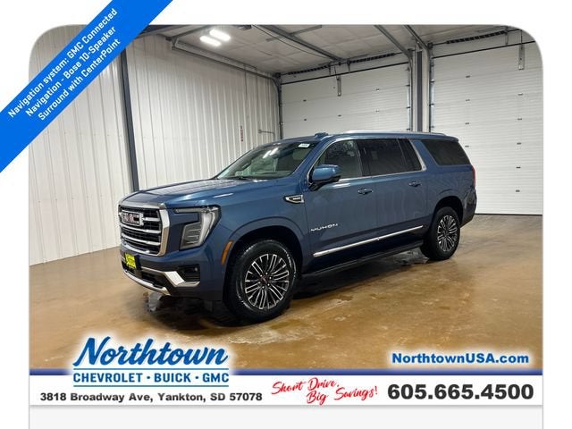Downpour Metallic 2026 GMC Yukon XL SUV / Crossover Four-Wheel Drive Automatic