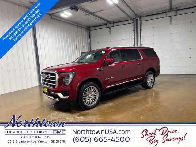 Volcanic Red Tintcoat 2026 GMC Yukon XL SUV / Crossover Four-Wheel Drive Automatic
