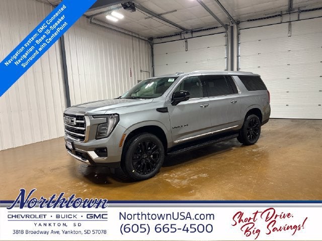 Sterling Metallic 2026 GMC Yukon XL SUV / Crossover Four-Wheel Drive Automatic