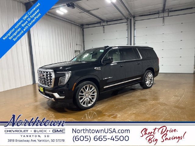 Onyx Black 2026 GMC Yukon XL SUV / Crossover Four-Wheel Drive Automatic