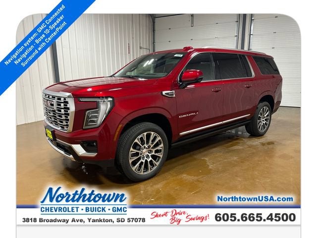 Volcanic Red Tintcoat 2026 GMC Yukon XL SUV / Crossover Four-Wheel Drive Automatic