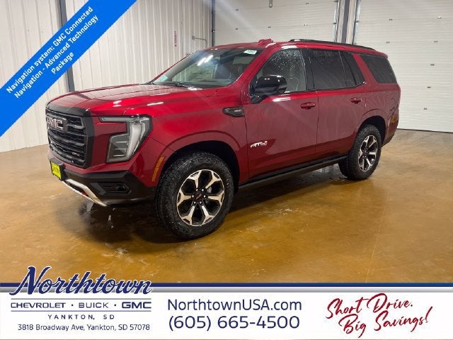 Volcanic Red Tintcoat 2026 GMC Yukon SUV / Crossover Four-Wheel Drive Automatic