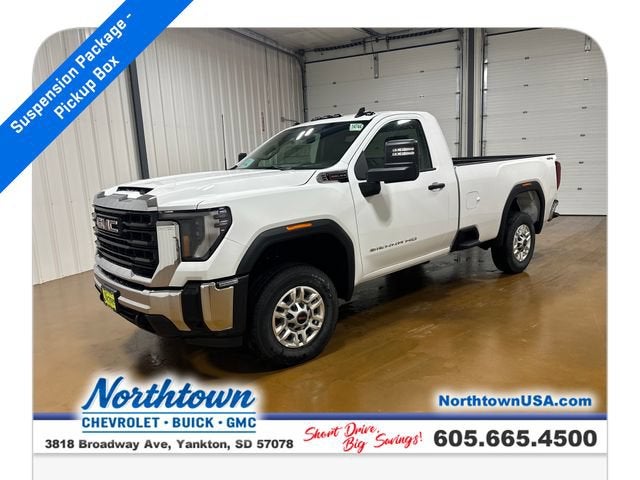 Summit White 2026 GMC Sierra 2500HD Pickup Truck Four-Wheel Drive Automatic