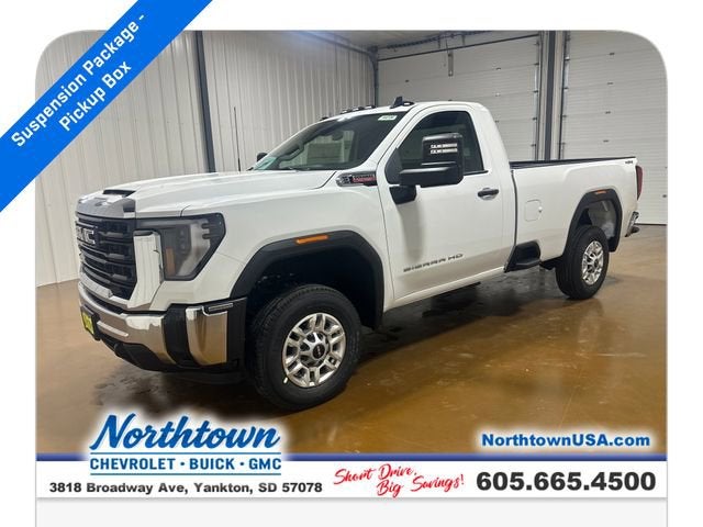 Summit White 2026 GMC Sierra 2500HD Pickup Truck Four-Wheel Drive Automatic