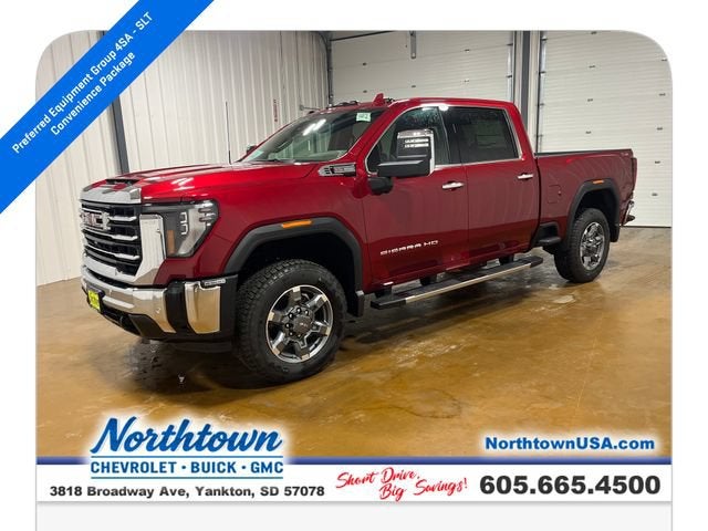 Volcanic Red Tintcoat 2026 GMC Sierra 2500HD Pickup Truck Four-Wheel Drive Automatic