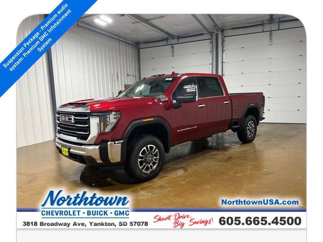 Volcanic Red Tintcoat 2026 GMC Sierra 2500HD Pickup Truck Four-Wheel Drive Automatic