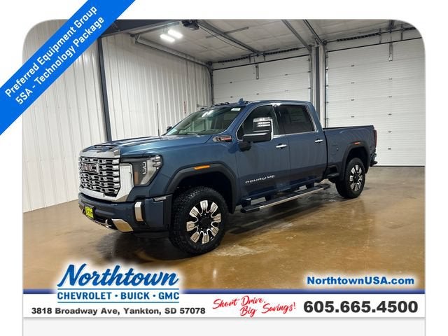 Downpour Metallic 2026 GMC Sierra 2500HD Pickup Truck Four-Wheel Drive Automatic