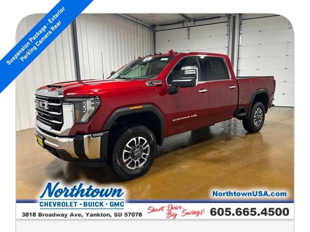 Volcanic Red Tintcoat 2026 GMC Sierra 3500HD Pickup Truck Four-Wheel Drive Automatic