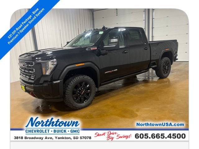 Onyx Black 2026 GMC Sierra 3500HD Pickup Truck Four-Wheel Drive Automatic
