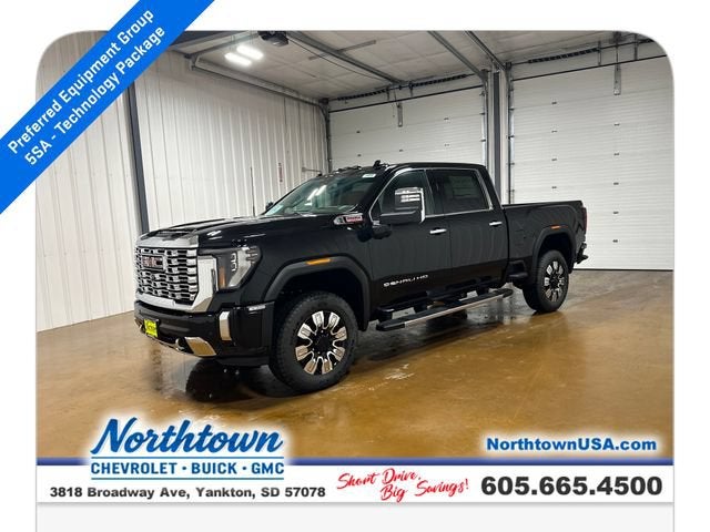 Onyx Black 2026 GMC Sierra 3500HD Pickup Truck Four-Wheel Drive Automatic