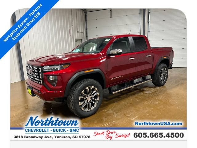 Volcanic Red Tintcoat 2026 GMC Canyon Pickup Truck Four-Wheel Drive Automatic