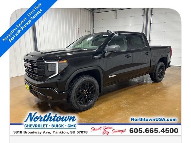 Onyx Black 2026 GMC Sierra 1500 Pickup Truck Four-Wheel Drive Automatic