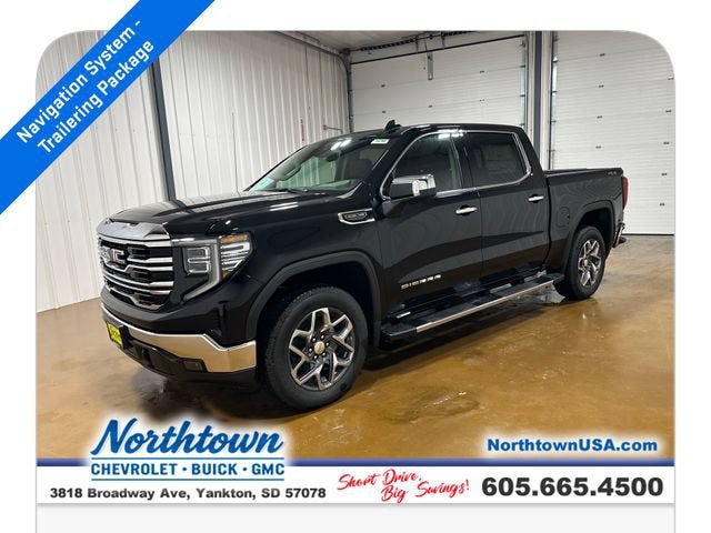 Onyx Black 2026 GMC Sierra 1500 Pickup Truck Four-Wheel Drive Automatic