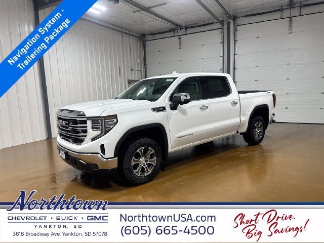 Summit White 2026 GMC Sierra 1500 Pickup Truck Four-Wheel Drive Automatic