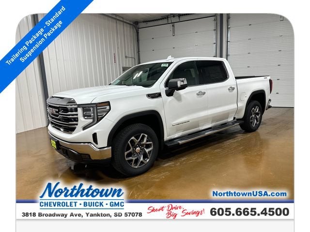 Summit White 2026 GMC Sierra 1500 Pickup Truck Four-Wheel Drive Automatic