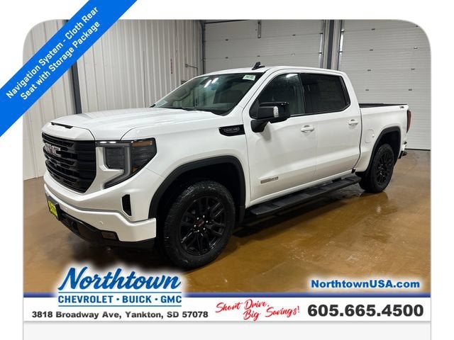 Summit White 2026 GMC Sierra 1500 Pickup Truck Four-Wheel Drive Automatic