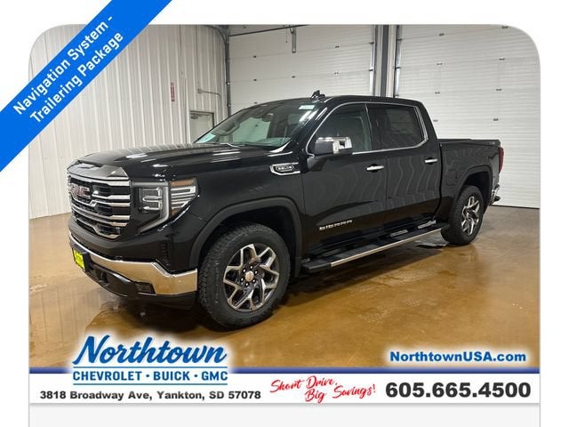 Onyx Black 2026 GMC Sierra 1500 Pickup Truck Four-Wheel Drive Automatic