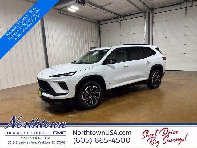 Iridescent White Tricoat 2027 Buick Enclave SUV / Crossover Four-Wheel Drive Automatic