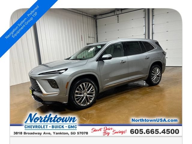 Moonstone Gray Metallic 2026 Buick Enclave SUV / Crossover Four-Wheel Drive Automatic