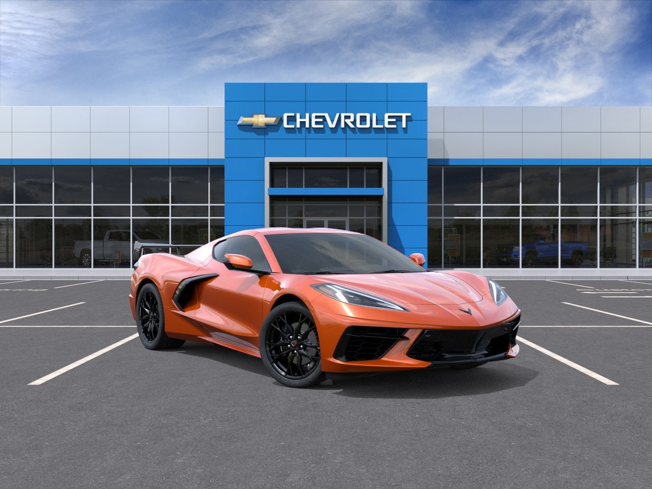 Sebring Orange Tintcoat 2027 Chevrolet Corvette Coupe Rear-Wheel Drive Automatic