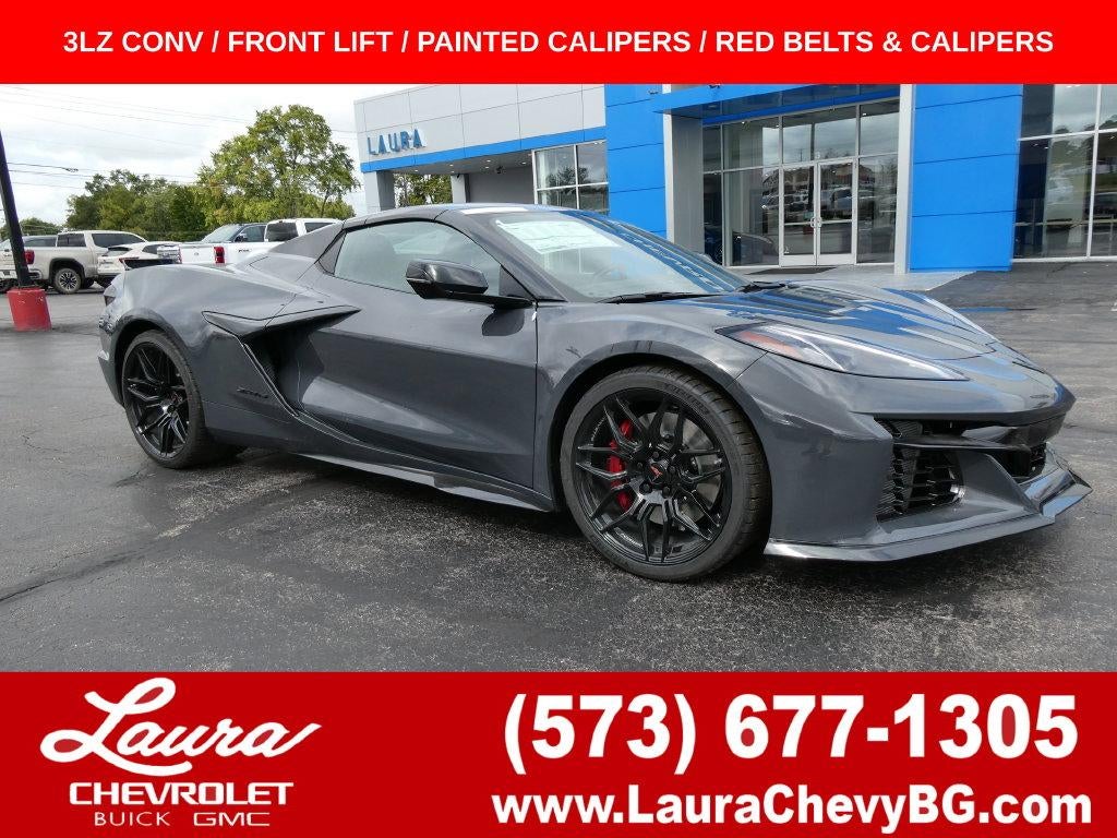 Pitch Gray Metallic 2027 Chevrolet Corvette Convertible Rear-Wheel Drive Automatic