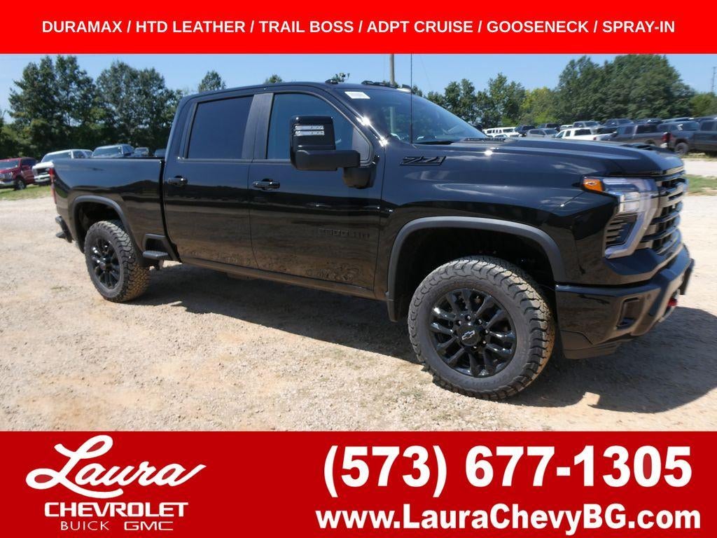Black 2026 Chevrolet Silverado 2500HD Pickup Truck Four-Wheel Drive Automatic