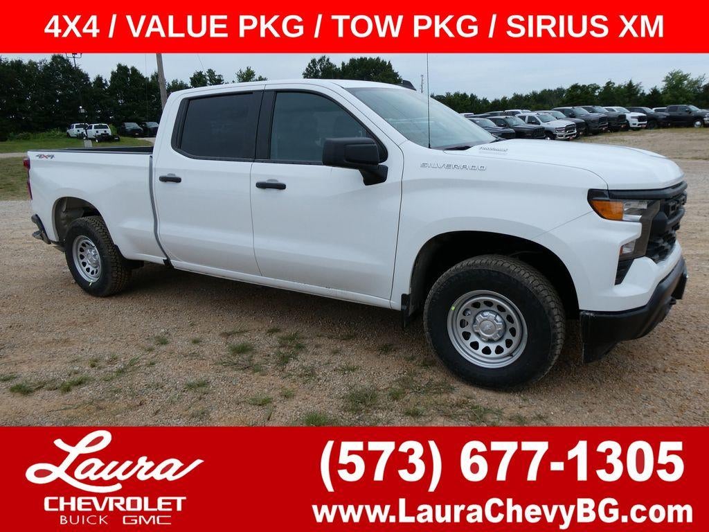 Summit White 2026 Chevrolet Silverado 1500 Pickup Truck Four-Wheel Drive Automatic