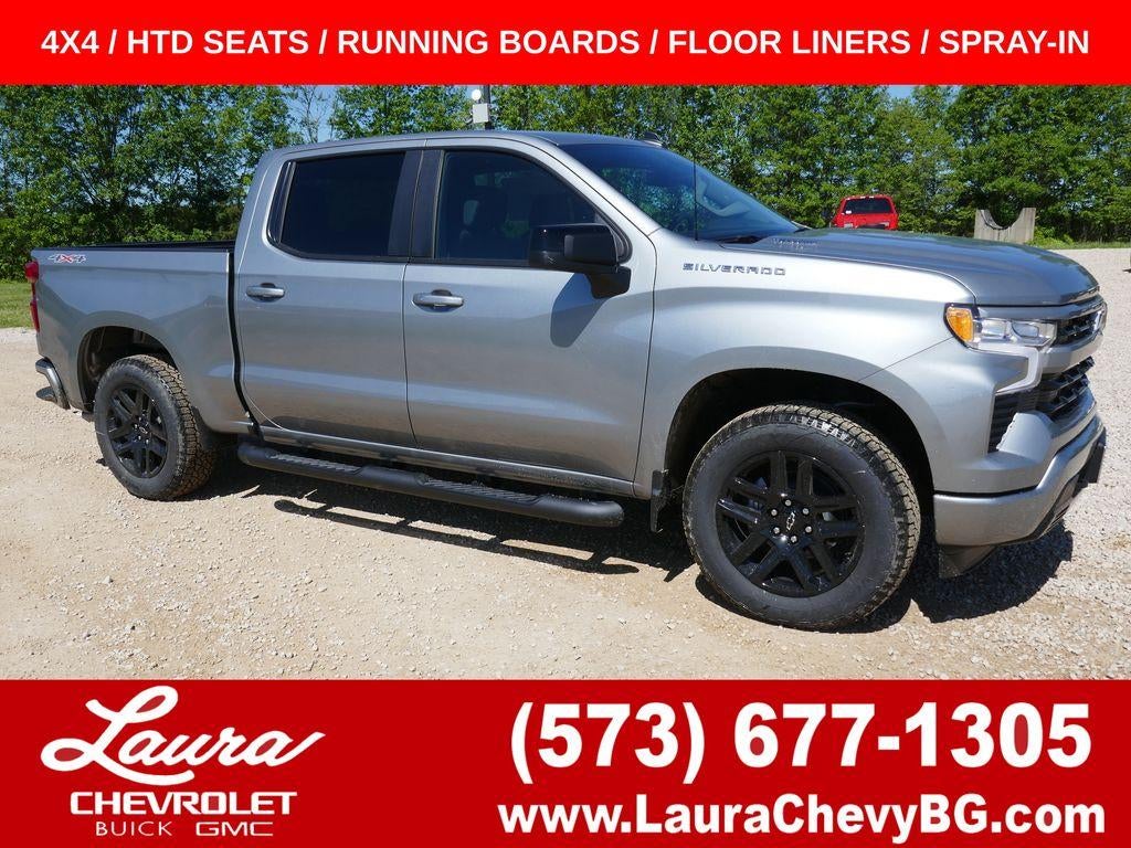 Sterling Gray Metallic 2026 Chevrolet Silverado 1500 Pickup Truck Four-Wheel Drive Automatic