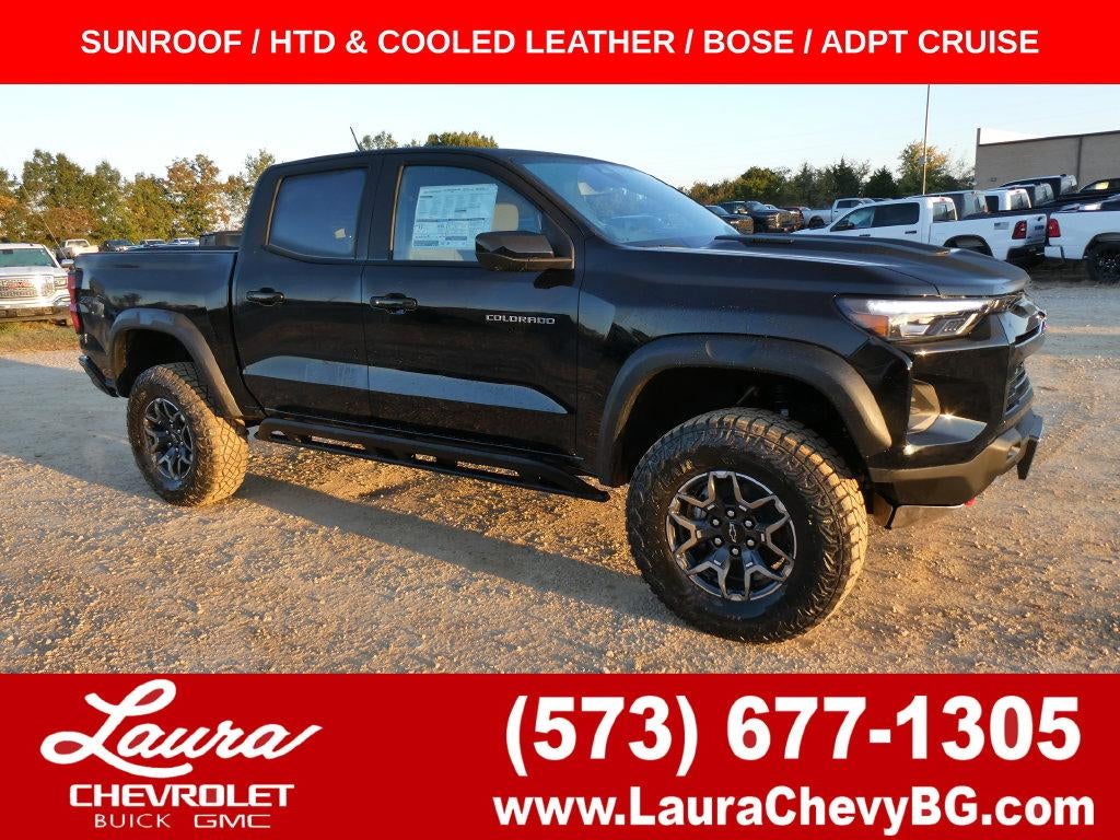 Black 2026 Chevrolet Colorado Pickup Truck Four-Wheel Drive Automatic
