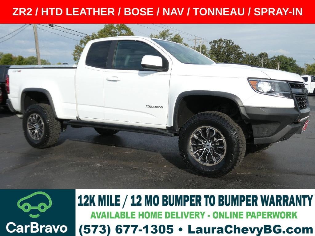 Summit White 2018 Chevrolet Colorado Pickup Truck Four-Wheel Drive Automatic