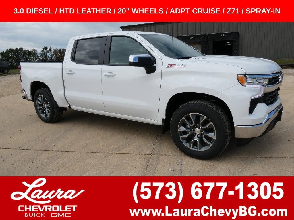 Summit White 2026 Chevrolet Silverado 1500 Pickup Truck Four-Wheel Drive Automatic