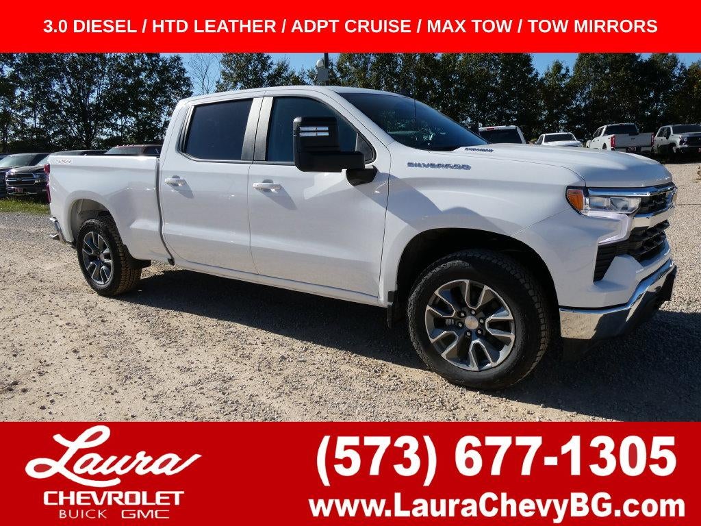 Summit White 2026 Chevrolet Silverado 1500 Pickup Truck Four-Wheel Drive Automatic