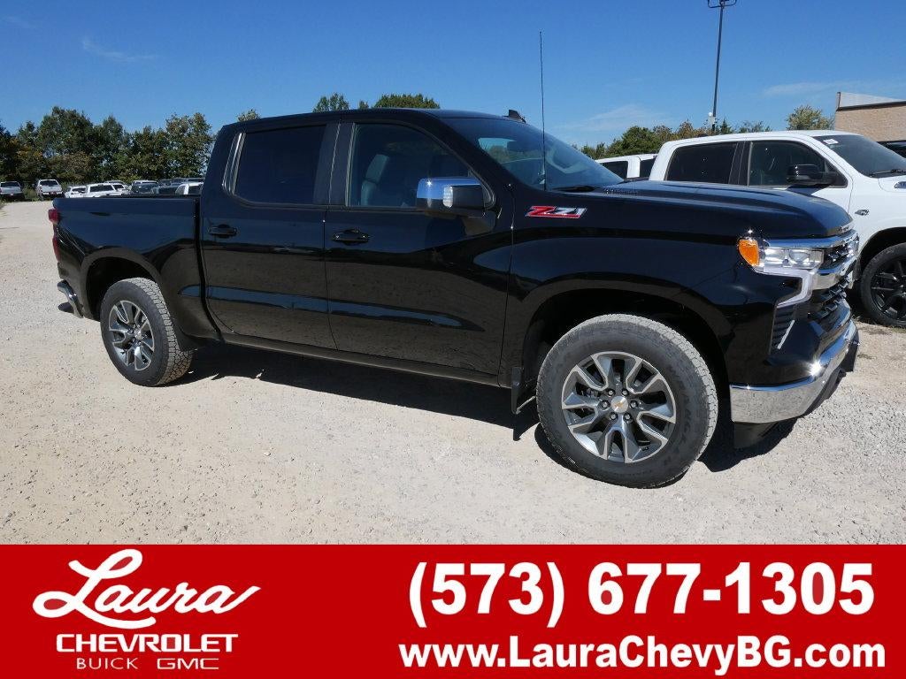 Black 2026 Chevrolet Silverado 1500 Pickup Truck Four-Wheel Drive Automatic