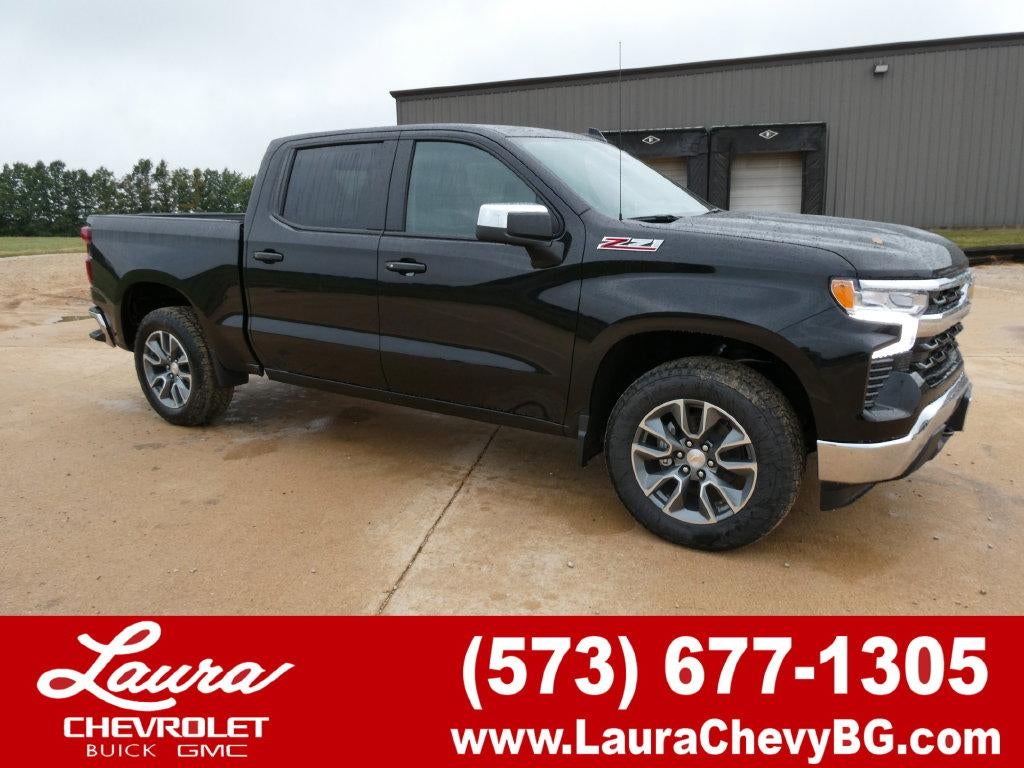 Black 2026 Chevrolet Silverado 1500 Pickup Truck Four-Wheel Drive Automatic