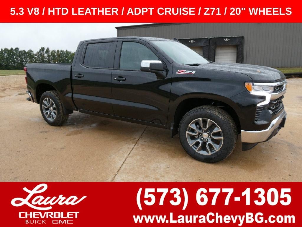 Black 2026 Chevrolet Silverado 1500 Pickup Truck Four-Wheel Drive Automatic