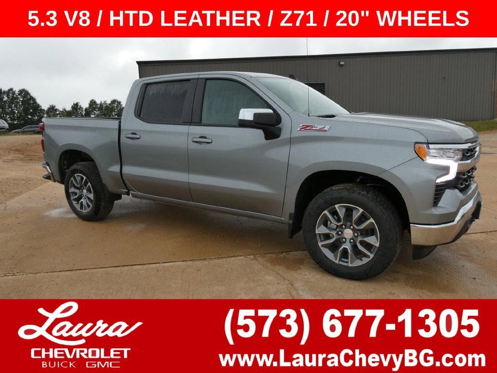 Sterling Gray Metallic 2026 Chevrolet Silverado 1500 Pickup Truck Four-Wheel Drive Automatic