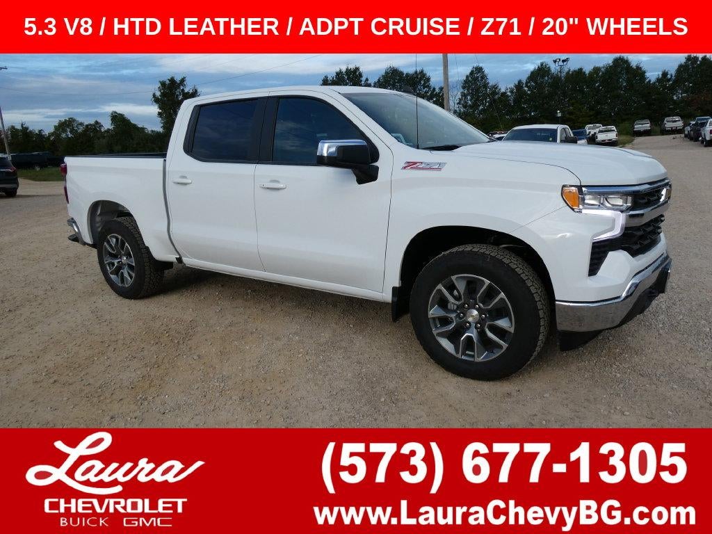Summit White 2026 Chevrolet Silverado 1500 Pickup Truck Four-Wheel Drive Automatic